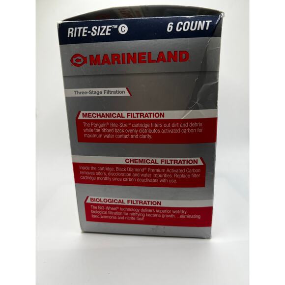 Marineland Penguin Power Filter Cartridge Fits Penguin Pro 275 & 375 Qty 11 - Picture 4 of 6